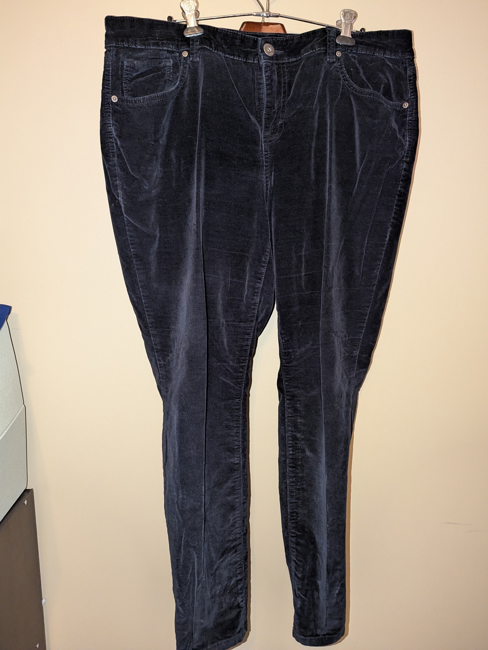 Style & Co. Black Skinny Corduroy Jeans